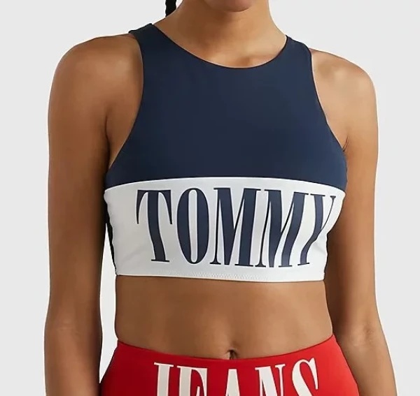 Dámský plavkový top Tommy Hilfiger UW0UW04080