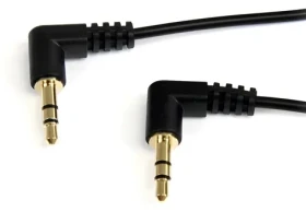 StarTech Audio kabel lomený černá / Audio kabel / Jack 3,5mm (M) - Jack 3,5mm (M) / 1,8 m (MU6MMS2RA)