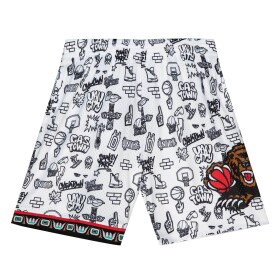 Mitchell & Ness Pánské kraťasy Vancouver Grizzlies NBA Doodle Swingman Shorts Velikost: M