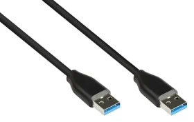 Good Connections USB 3.2 Gen 2 A-A černá / USB kabel / USB A - USB A / 0,5 m / 10 Gbps (2831-AA005S)