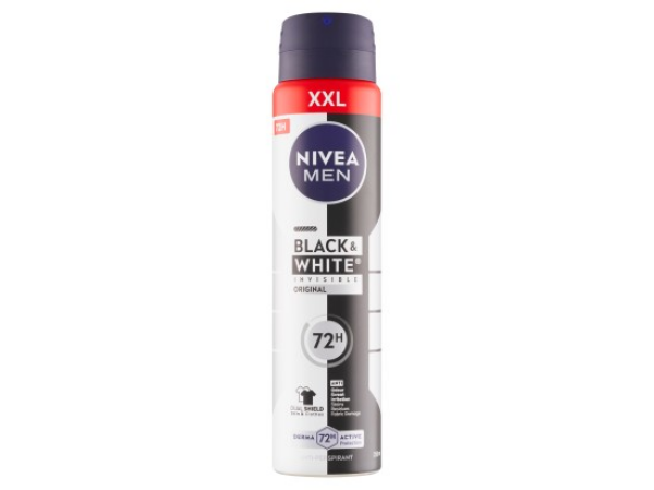 Nivea Men Black & White Invisible Original Sprej antiperspirant 250 ml