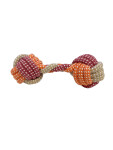 Color barevná činka pro psa | 18 cm Barva: Zelená