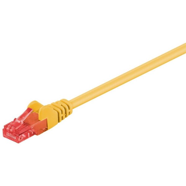 MicroConnect B-UTP620Y RJ45 síťové kabely, propojovací kabely 20 m žlutá 1 ks