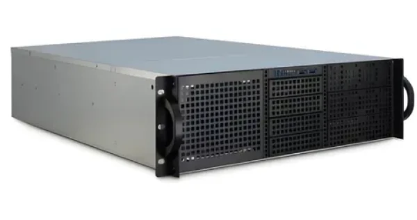 Inter-Tech 3U-30255 černá / Serverová skříň / 3U / ATX / 4x 120mm ventilátor / 2x USB-A 3.2 (88887108)