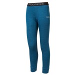 Dětské termo kalhoty Progress MB SDND merino-bamboo petrol/modrá