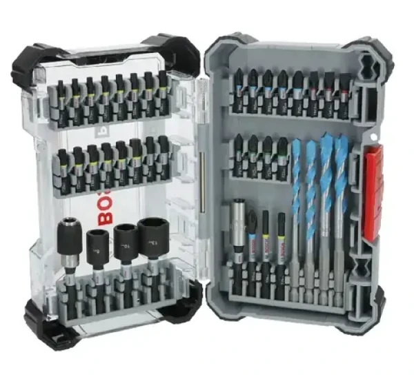 BOSCH 2608521U85 PRO Impact Mixed Set / 40-dílná sada bitů vrtáků a nástrčných klíčů (2608521U85)