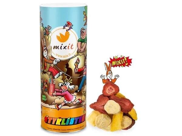 Mixit Velké křupavé ovoce Mix Čtyřlístek 130g