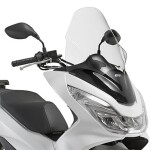 1129D plexi kouřové Honda Pcx 125 (18-20), vxš650x435 mm, o 145 mm vyšší než originál