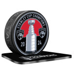 Mustang Puk Florida Panthers NHL Stanley Cup Champions Ultra 3D Medallion Puck with Stand