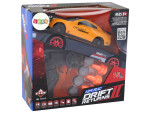 Mamido Sportovní autíčko na dálkové ovládání R/C 1:24 žluté s vyměnitelnými koly