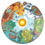 Puzzle čtyři roční období