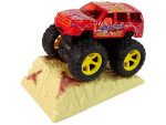 Mamido Kovové autíčko Monster Truck s rampou