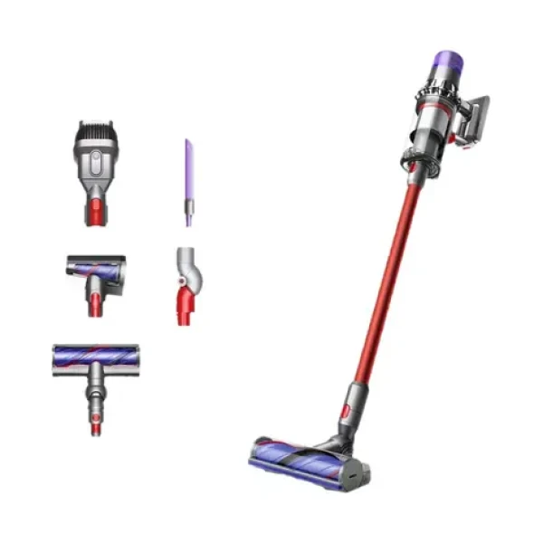 Dyson V15 Detect Absolut - Red/Violet / Tyčový vysavač / aku / 660W / 0.76L / 60 min (5025155132425)