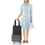 Nakupní taška na kolečkách Reisenthel Foldabletrolley Baroque marble