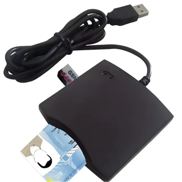 Transcend N68 černá / Čtečka čipových karet / USB / PC/SC (EZ100PU-B-N68)
