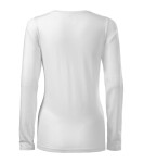Slim triko dámské bílá 3XL