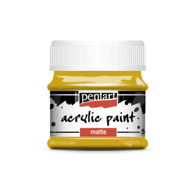 Pentart Matte akrylová barva 50 ml okrová