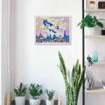 Antistresové omalovánky TSvetnoy TSvetnoy, LG279e, Diamond painting - diamantové malování, 40 x 50 cm, Kočky - Jen si tak létat