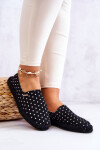 Dámské módní espadrilky Polka Dots Big Star černé Velikost: