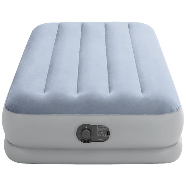 Intex 64157 TWIN DURA-BEAM COMFORT AIRBED Nafukovací postel (d x š x v) 191 x 99 x 36 cm modrošedá