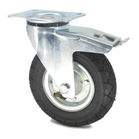 Feba Pojezdové kolečko bantamové DELI Ø 200, otočné s brzdou, dělený disk 785