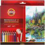 Koh-i-noor pastelky MONDELUZ akvarelové 48 ks v sadě
