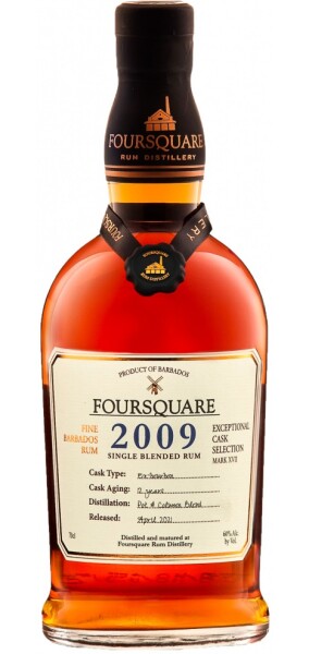 Foursquare 2009 Single Blended Rum 12yo 0,7L