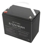 Akumulátor AGM 12V 80Ah univerzální / Olověný akumulátor / VRLA / bezúdržbový (B/12V/80AH)
