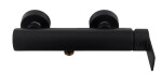 Sprchová baterie SAT B-Way bez sprchového setu 150 mm černá matná SATBSBW268 SATBSBW268