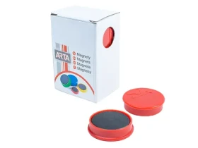 ARTA Magnety průměr 30mm červené (10ks v balení) (DI-M30-cervena)