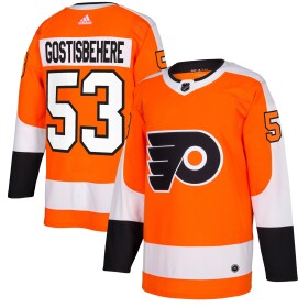 Adidas Pánský Dres Philadelphia Flyers #53 Shayne Gostisbehere adizero Home Authentic Player Pro Velikost: Distribuce: USA