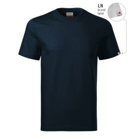 Základní unisex tričko (tmavě modré (štítek značky)) m