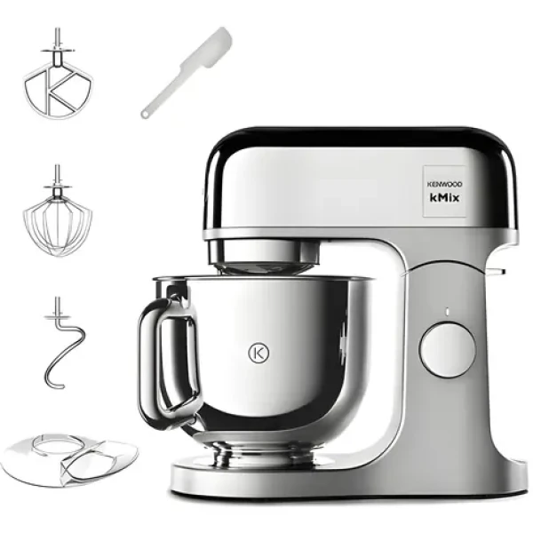 Kenwood kMix KMX760CH stříbrná, chrom / Kuchyňský robot / 1000 W / 5l nerezová mísa (0W20011397)