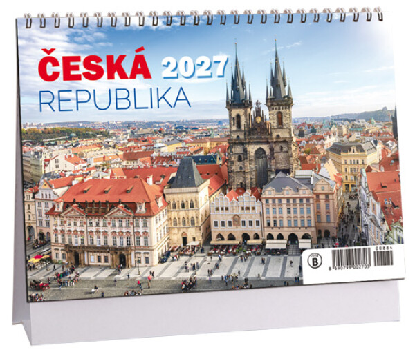 Stolní kalendář 14denní 2027 Aria Česká republika