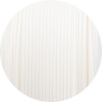 PLA FiberSatin filament bílý Pearl SEMI-MATTE 1,75 mm Fiberlogy 850 g