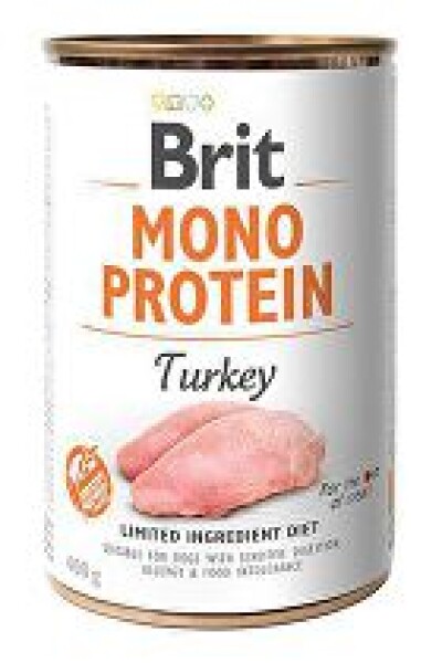 Brit Dog konz Mono Protein Turkey 400g