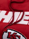New Era Pánská mikina Kansas City Chiefs NFL Felt Logo Throwback Hoodie Velikost: M