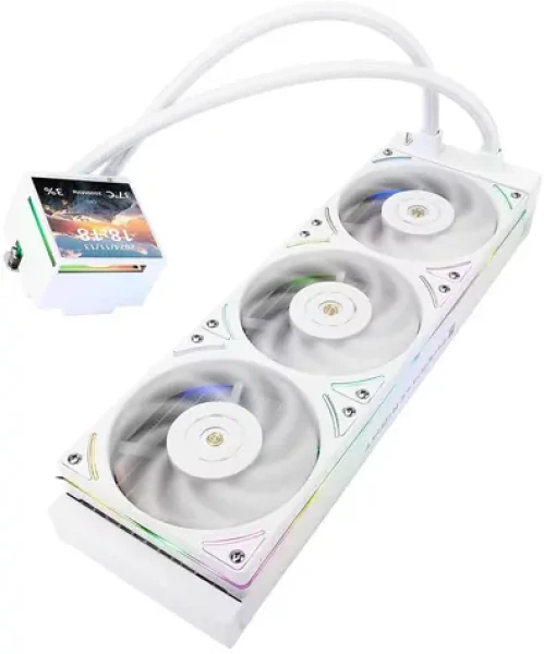 Thermalright Hyper Vision UB bílá / AIO vodní chladič CPU / 360 mm / ARGB (HYPER VISION 360 UB ARGB WHITE)