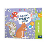 Kvído - Malovací obrázky s barvami - Lesní zvířátka - Albi