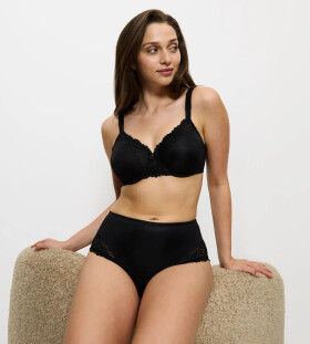 Dámské kalhotky Ladyform Soft Maxi černé - Triumph BLACK 46