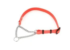 FENICA Obojek iQsil polostahovací oranžový / Pro psy / Nylonový / 20 mm / 40-60 cm (DSCF1366)
