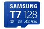 Samsung T7 128GB modrá / Micro SDXC / UHS-I U3 / V30 / A2 / čtení: 170 MB/s (MB-MB128T/WW)
