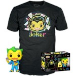 Funko POP &amp; Tee: DC Comics - Joker BlackLight special edition (velikost trička L)