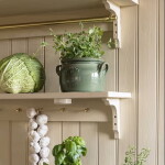 Strömshaga Kameninový obal na květináč Brobacka Light Green 1 l, zelená barva, keramika