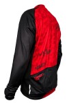 Dres zateplený HAVEN STRATO men red, velikost M (Zateplený dres)