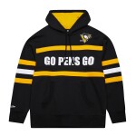 Mitchell Ness Pánská Mikina Pittsburgh Penguins Head Coach Hoodie Current Logo Velikost: