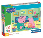 Puzzle Prasátko Peppa 60 dílků