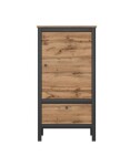 ARTEN (NANO Systems s.r.o.) Komoda LOFT-1D1S-60 (Dub wotan)