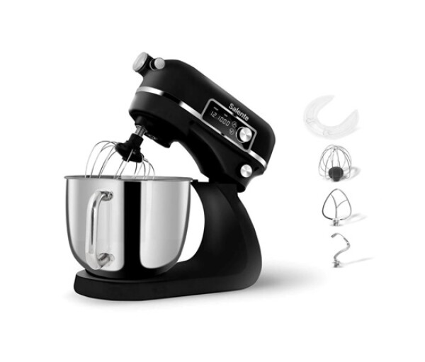Salente DigiChef2, kuchyňský robot, mísa 6 litrů, celokovový, digitální displej, černý