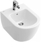 VILLEROY & BOCH - Subway 2.0 Závěsný bidet 375x565 mm, s CeramicPlus, alpská bílá 540000R1